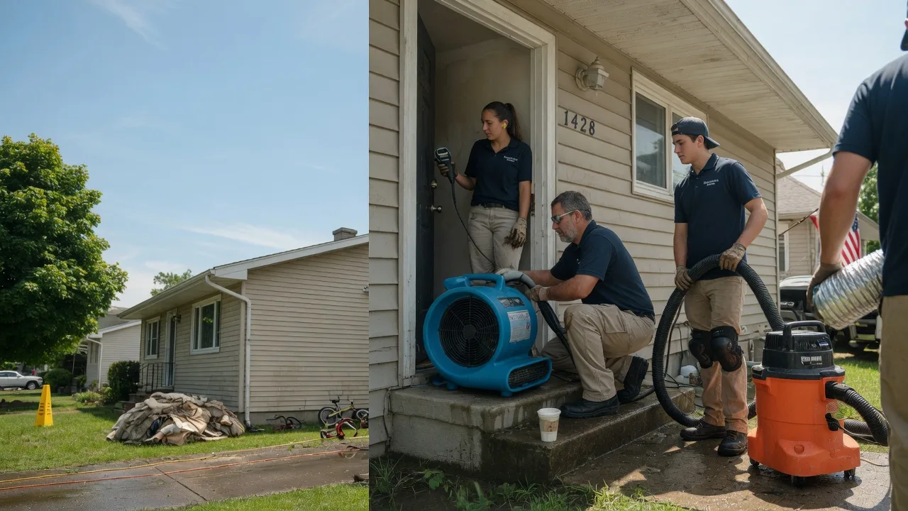 Water Damage Restoration in Oakland, IL near me